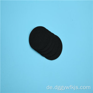 Kleidung DIY Material schwarze Nadel gestanzte Baumwolle